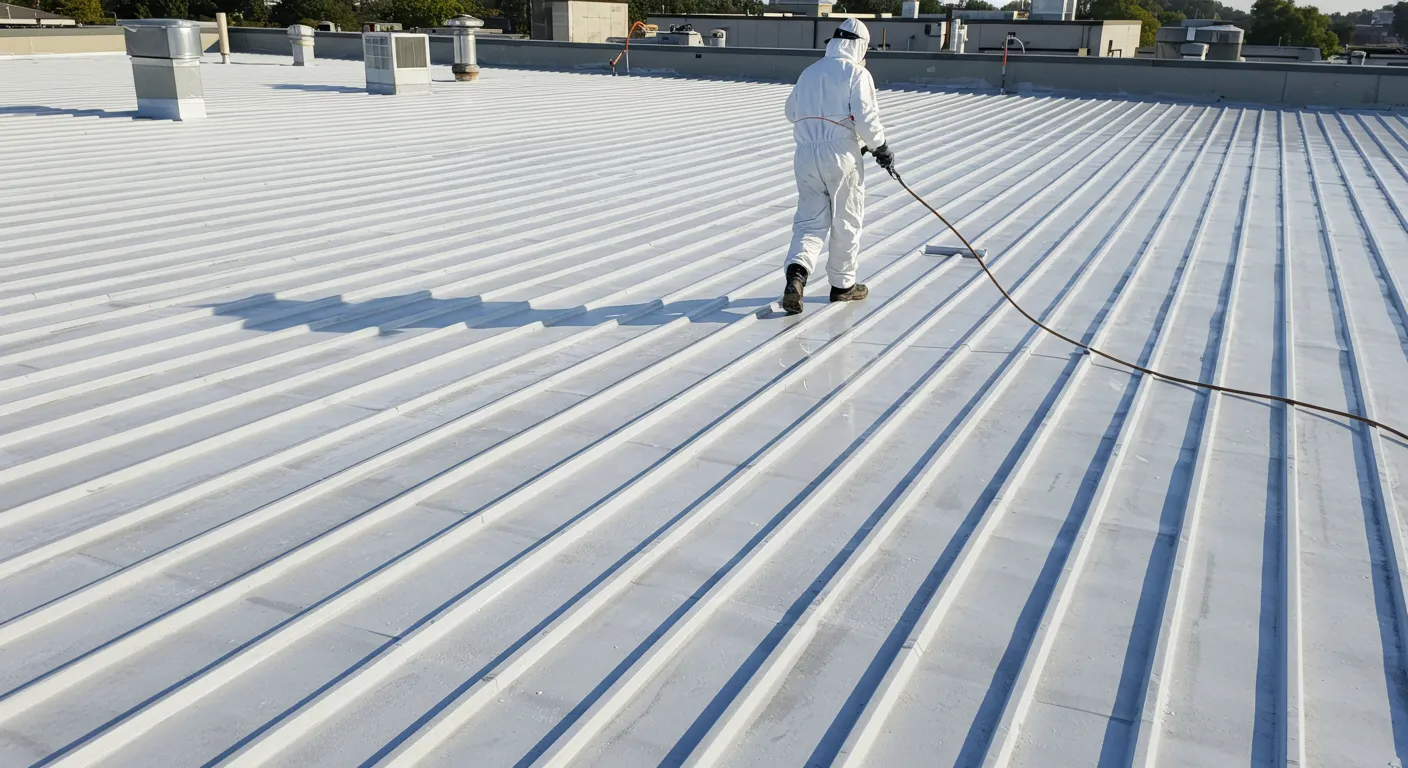 Using Roof Coatings For Metal Roofs in Austin TX